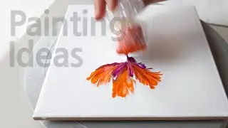 How to Paint Beautiful Flowers | Painting Ideas 😍❤️