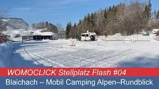 Blaichach &ndash; Mobil Camping Alpen&ndash;Rundblick / womoclick #stellplatzflash 04