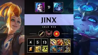 Jinx Mid vs Vex - VN Grandmaster Patch 25.13