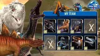 Finding the NEXT BEST Jurassic World Alive PVP TEAM of 8!
