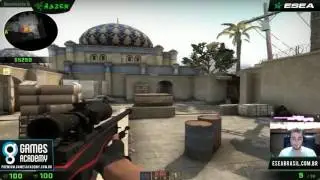 FalleN Stream - Ensinando Strafe [PT-BR]