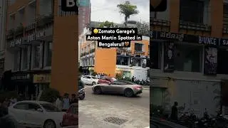 Aston Martin DB11 AMR🤎 From Zomato Garage! #supercars #astonmartin