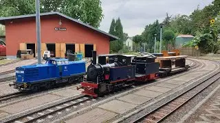 5 Zoll Gartenbahn Fahrtag