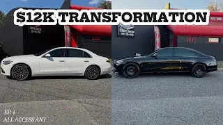 I Blacked Out My S580 with a $12,000 PPF Wrap | All Access Ant EP 4