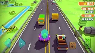 Blocky Highway Traffic Racing Android - ios Gameplay Android Games