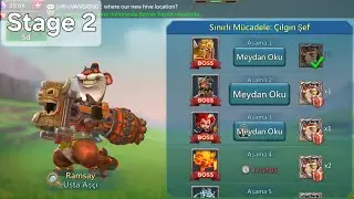 Limited Challenge: Crazy Chef - Stage 2 | Lords Mobile