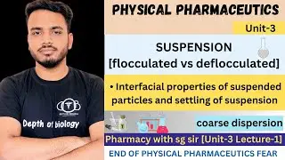 coarse dispersion || suspension | flocculated and deflocculated suspension | settling of suspension