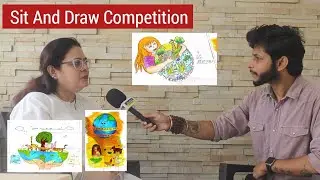 Sit And Draw Competition | Child Can Save Animal | Kolkata News Times 