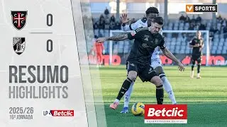 Resumo: Casa Pia  0-0 Vitória SC (Liga 25/26 #16)
