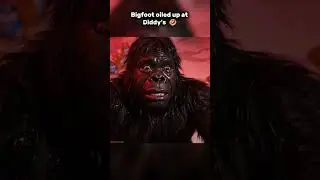 Bigfoot and his one night at Diddy's #bigfoot #funny #yeti #bigfootvlog