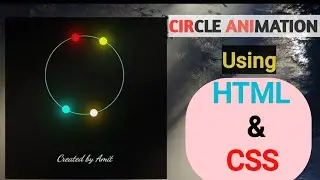 Circle Animation ⭕️🔆 |code with amit j | shorts | coding |HTML & CSS |