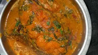 Easy Simple Catla Fish Curry 😋💯