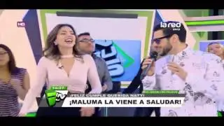 Con sorpresa musical para nuestra querida Intrusa: &iexcl;Feliz cumplea&ntilde;os Nataly Chilet!