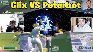 Clix VS Peterbot 2v2 TOXIC Fights w/ Veno & Pinq!