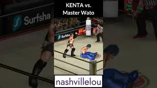 KENTA vs. Master Wato #FirePro #FireProWrestlingWorld #FireProWorld #NJPW #NewJapan #videogame