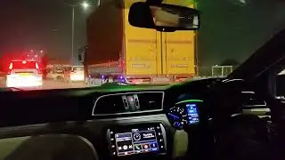 Night drive CIAZ 1.5 SMART HYBRID K15 ALPHA AUTOMATIC | BENGALURU 