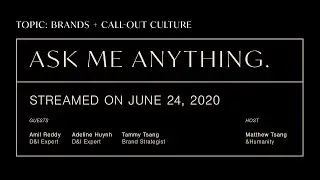 AMA - Brand Call Out Culture
