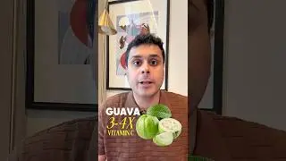 This Secret Fruits is rich in Vitamin C? Oranges❌ #vitaminc #orange #guava
