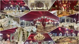 “Elegant Red Wedding Décor | A Timeless Celebration of Love” | ROSHAN CATERERS & DECORATORS