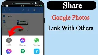 How to share Google photos links with other