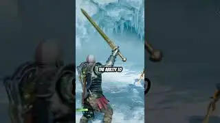 Kratos Somewhat Steals A God Weapon in God of War Ragnarok #shorts