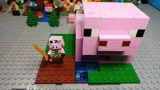 Lego Minecraft The Baby Pig House