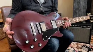 2007 Gibson Les Paul Studio Worn Cherry - First Impression