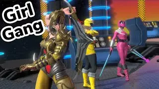 Girl Gang! Scorpina, Gia, and Jen in Power Rangers Battle for the Grid Ranked Matches on Xbox