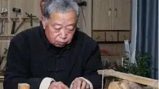 Grandpa Amu crafts dragon rolling pin for luck in Spring Fest #3StripesStyle #AdidasNew