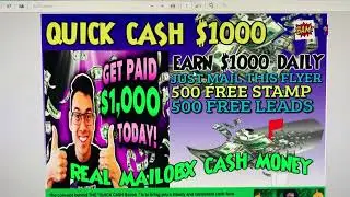 Make Money Mailing Flyers Offline Make Money Offline Mailing Flyers