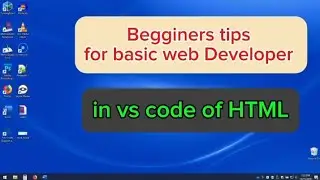Basic Web Developer  Coding tricks