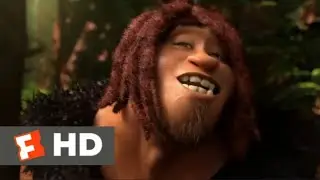The Croods (2013) Grug's Inventions Scene | HD Fandango Movieclips