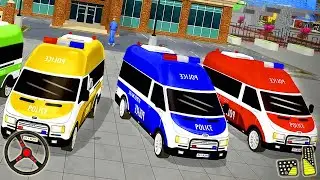 Police Ambulance Rescue Driving - 911 Emergency VAN Parking Simulator | Android Gameplay