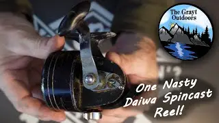 Можно ли спасти эту старую спиннинговую катушку Daiwa?