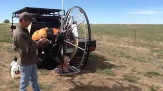 Paramotor Transport Plate