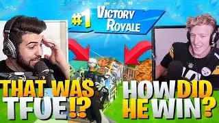 SypherPK VS Tfue! I WON Using A GENIUS Strat... ($1,000,000 Fortnite Tournament!)