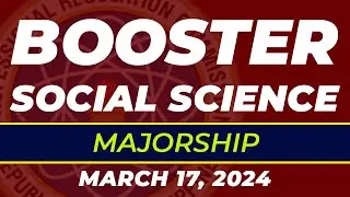 ACTUAL LET REVIEWER 2024 BOOSTER SOCIAL SCIENCE MAJORSHIP NEW CURRICULUM