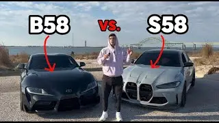 B58 TOYOTA SUPRA VS. S58 BMW M3 COMPETITION