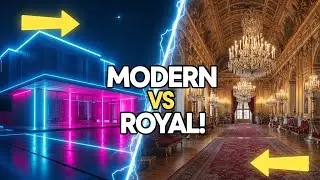 Inside a 24K Gold Home vs a $20 Million Futuristic Mansion! 😱✨