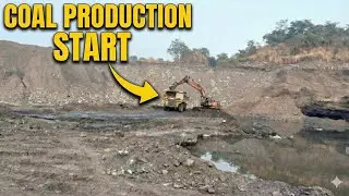 Rajpura Open Cast Coal Production Live | Mining Vlog