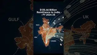 India receives highest remittance ever FY 24-25. भारत को मिला सबसे ज़्यादा रेमिटेंस  #indianews
