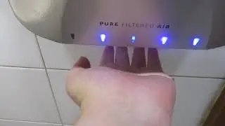 Phs Airstream Pure hand dryer, Pizza Express 🚹, Sailsbury