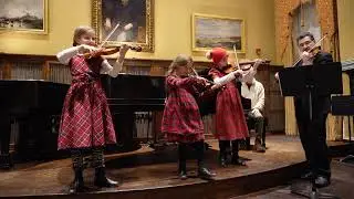 Rondeau by Jean-Joseph Mouret for 4 violins 🎻 