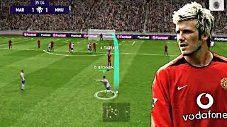 BECKHAM LONG RANGE FREE KICK 🔥 PES 2021 MOBILE