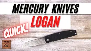 Mercury Logan Damasteel Pocketknife. Fablades Quick Review