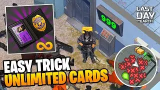 EASY TRICK TO GET UNLIMITED POLICE CARDS - Last Day on Earth: Survival
