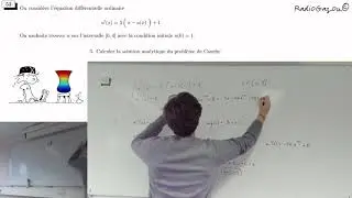 Méthodes numériques : exercice 52