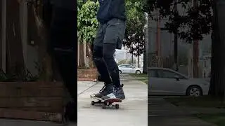 Fakie frontside 180 #skateboarding #shorts