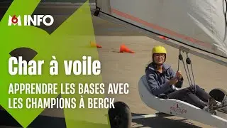 Faire du char à voile sur la plage de Berck-sur-Mer
