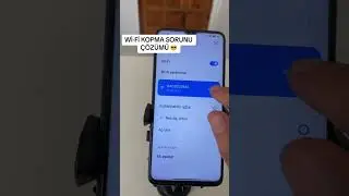 Wİ-Fİ KOPMA SORUNU &Ccedil;&Ouml;Z&Uuml;M&Uuml; XİAOMİ REDMI #xiaomiwifi #wifi #internet #xiaomi12pro #redmitelefonlar